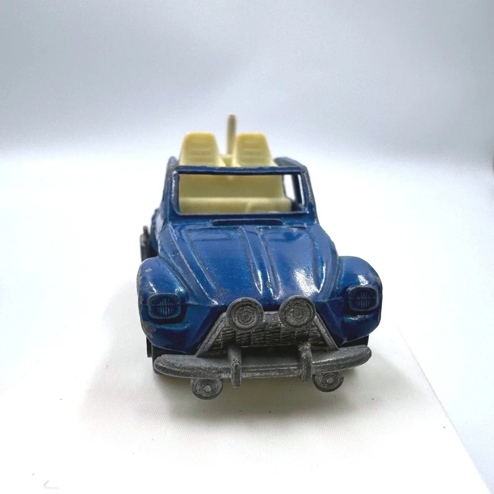 Majorette Maharadjah No 237 Blue Diecast Car 1/60 Made in France Vintage Toy